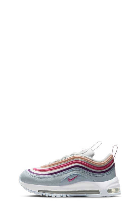 Shop Nike Kids' Air Max 97 Sneaker In White/ Blue/ Viotech/ Pink