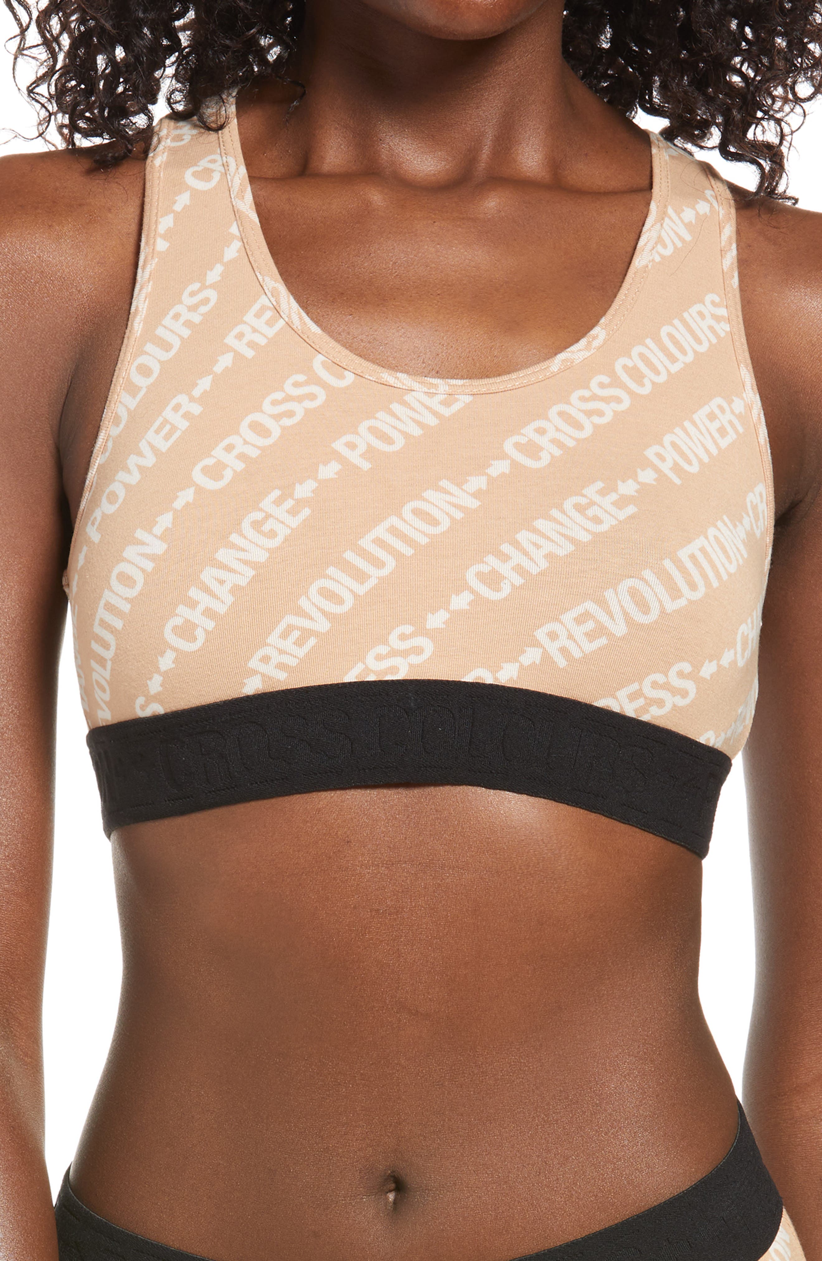 Black owned sports bra Clearance