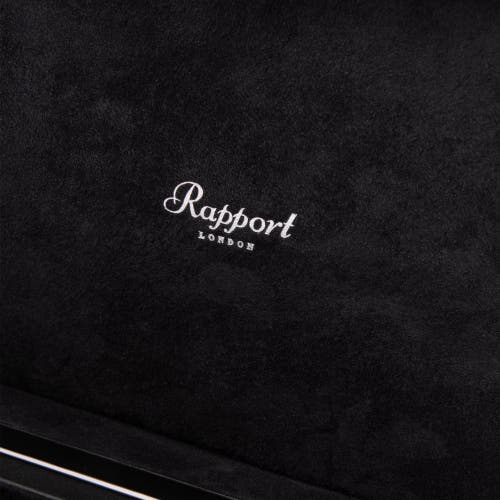 Shop Rapport London Vantage Eight Watch Box In Black