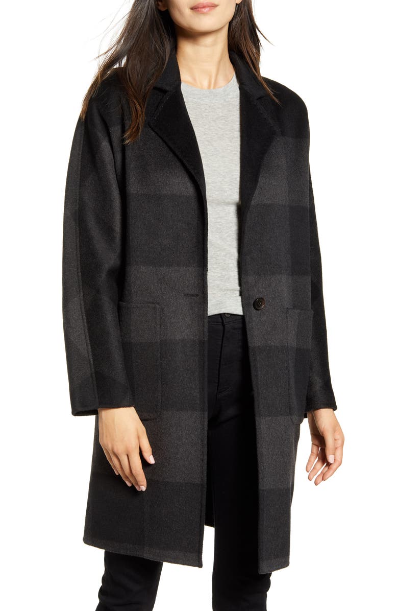 Rails Larsen Buffalo Plaid Wool Blend Coat | Nordstrom