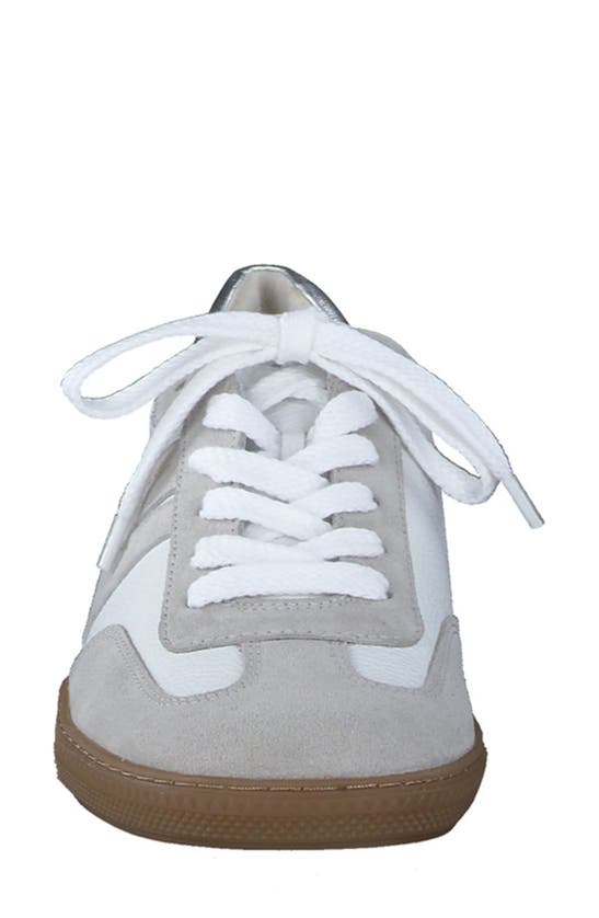 Shop Paul Green Tilly Sneaker In Peral White Combo