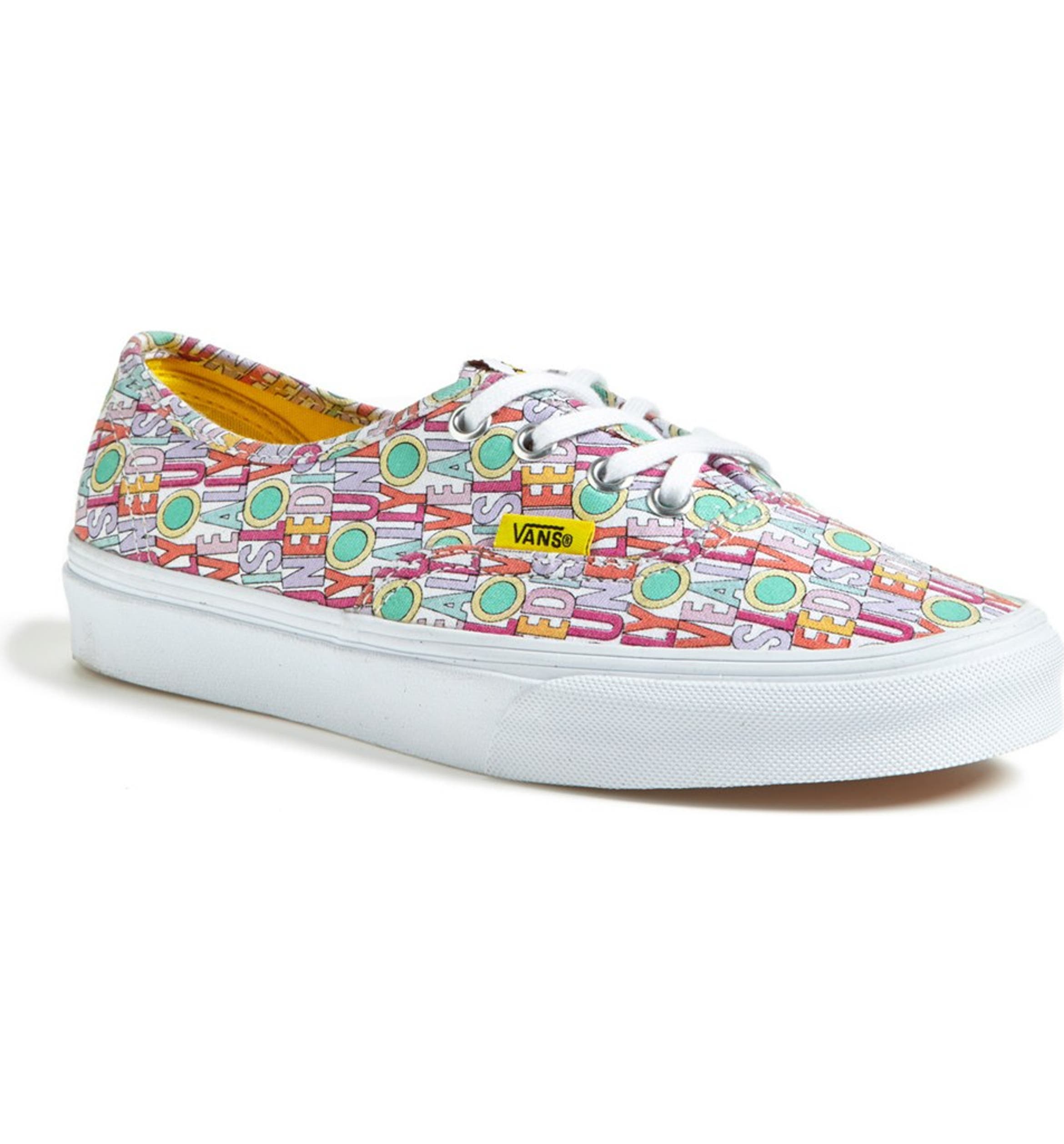Vans 'Authentic - All You Need Is Love' Sneaker | Nordstrom