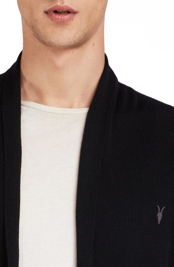ALLSAINTS MODE SLIM FIT WOOL CARDIGAN,MK002D