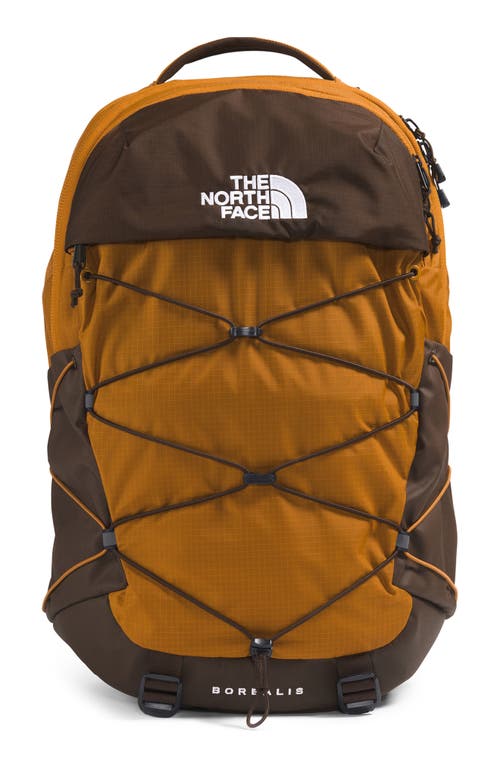 The North Face Kids' Borealis Backpack In Timber Tan/demitasse Brown