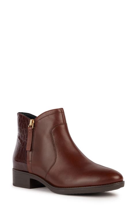 Brown Comfort Booties | Nordstrom