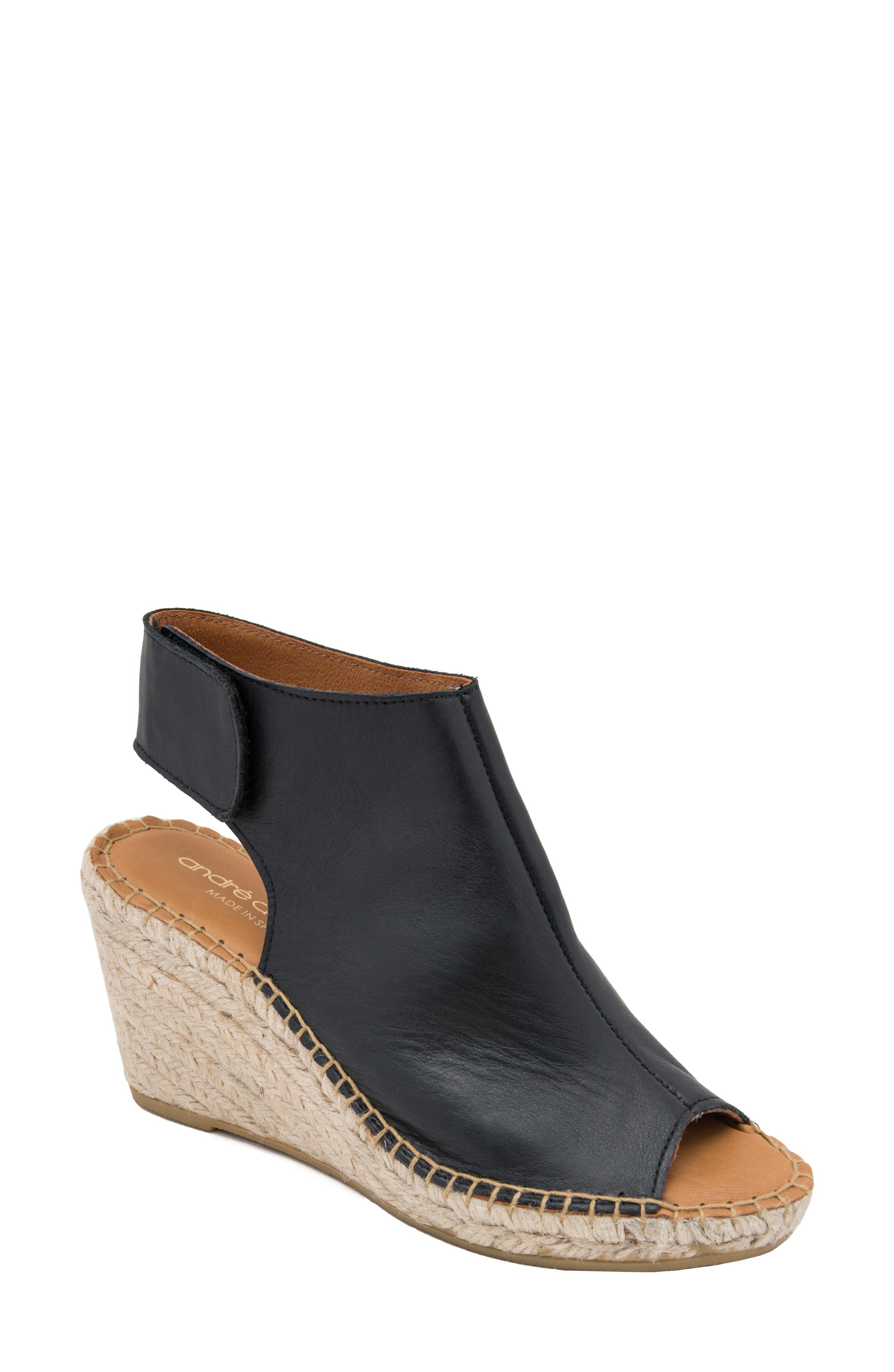 andre assous espadrilles wedges