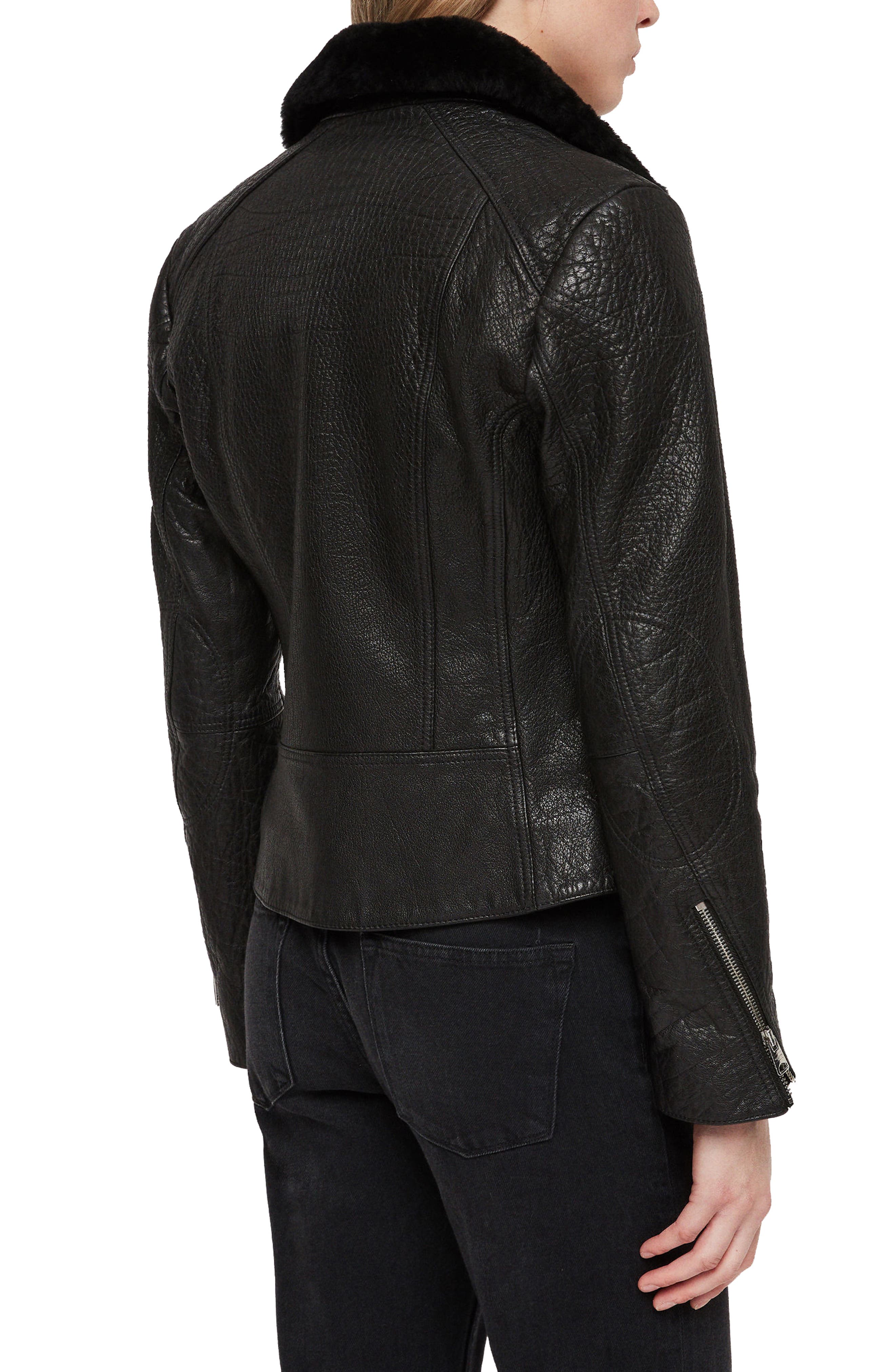 pataya leather lux biker jacket