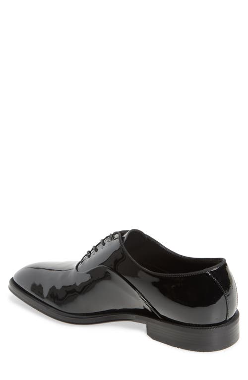 Hugo Boss Leather Derby Shoes With Double Stitching On Uppers In Black