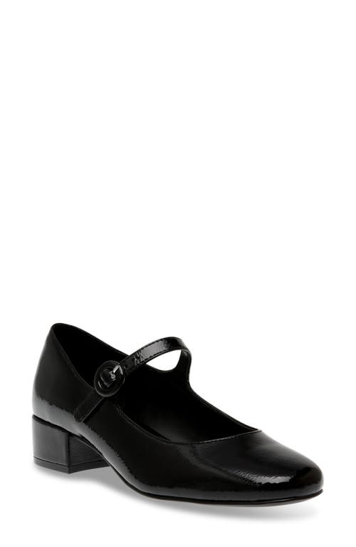 Steve Madden Cyndie Mary Jane Pump Black Patent at Nordstrom,