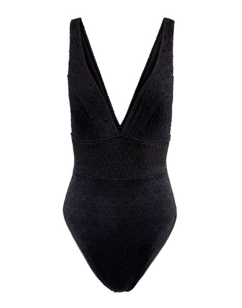 Adore Me Melony Swimwear One-piece Swimsuit In Black