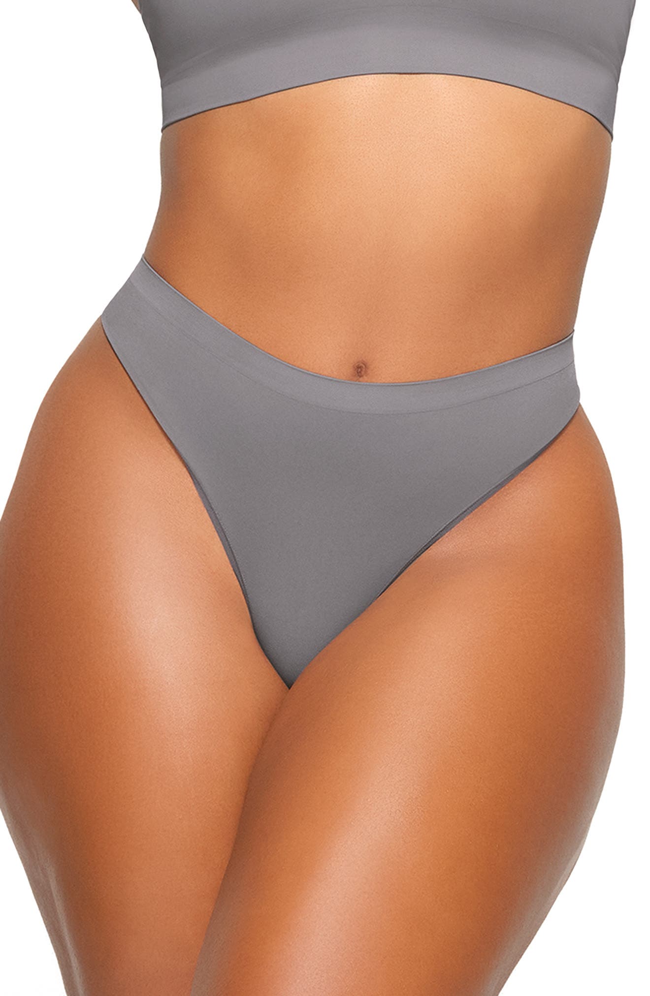 SKIMS Soft Smoothing Thong in Pacific