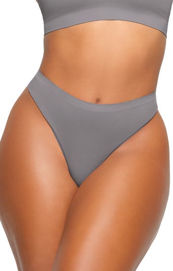 Track Everyday Sculpt High Waisted Thong - Clay - XXS at Skims