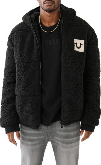 True religion clearance hooded down jacket