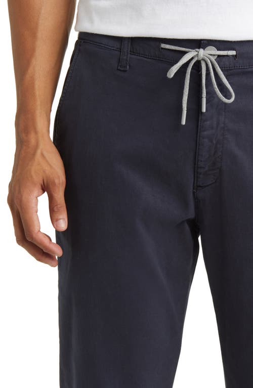 34 Heritage Formia Drawstring Pants In Navy Soft Touch