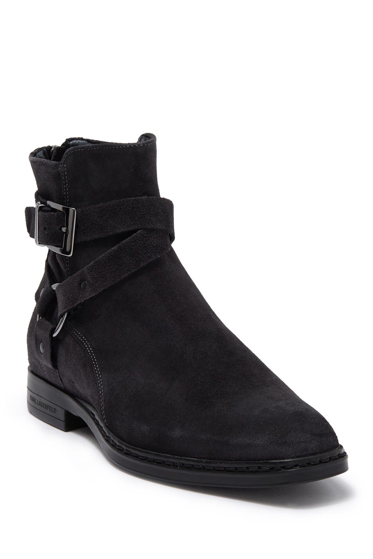 Karl lagerfeld suede boots Clearance