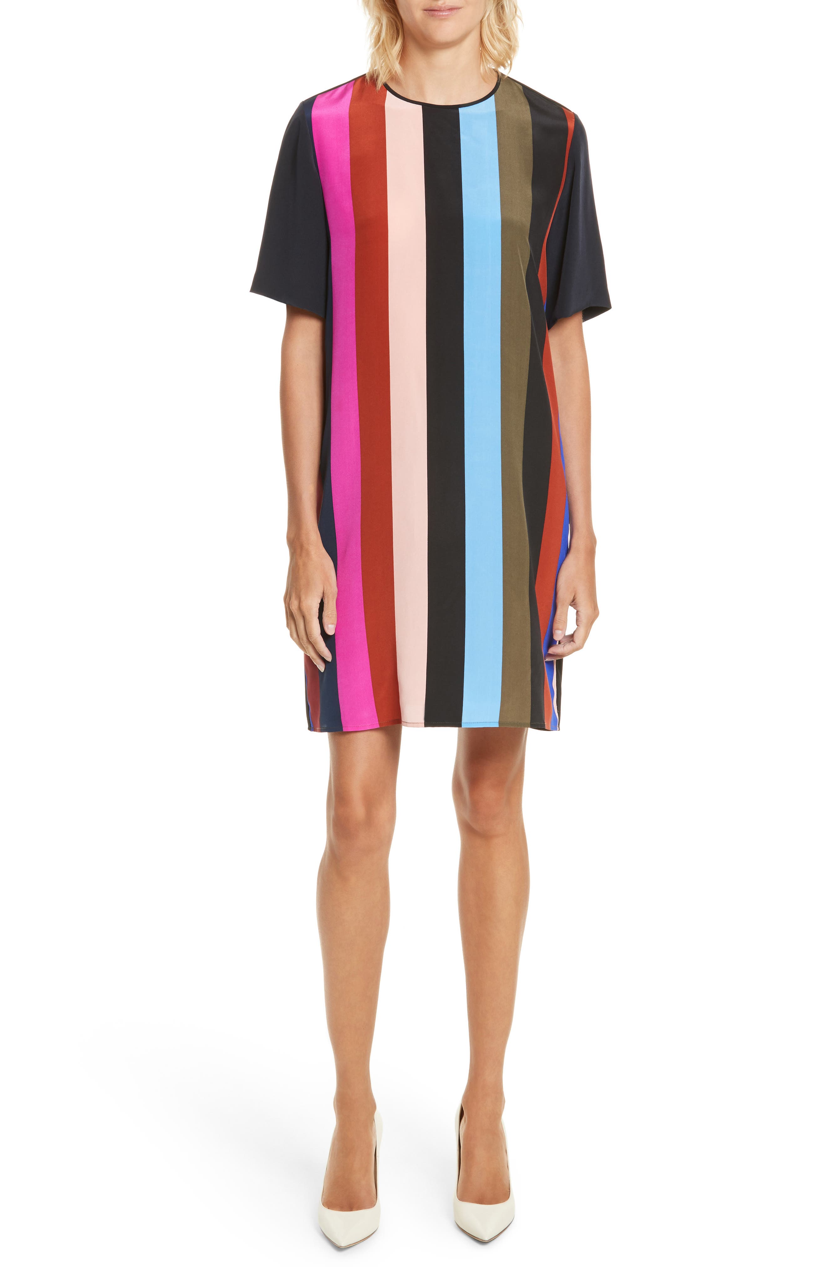 dvf shift dress