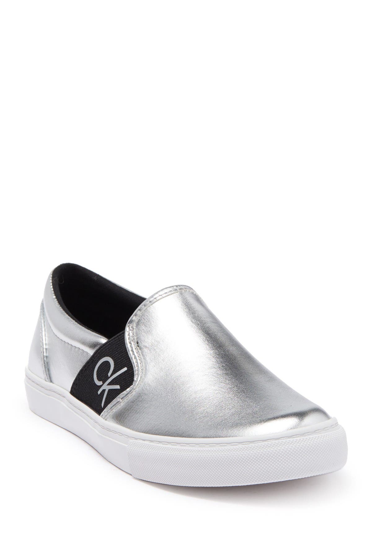 Calvin Klein Gaia Slip-on Sneaker In Open Grey24