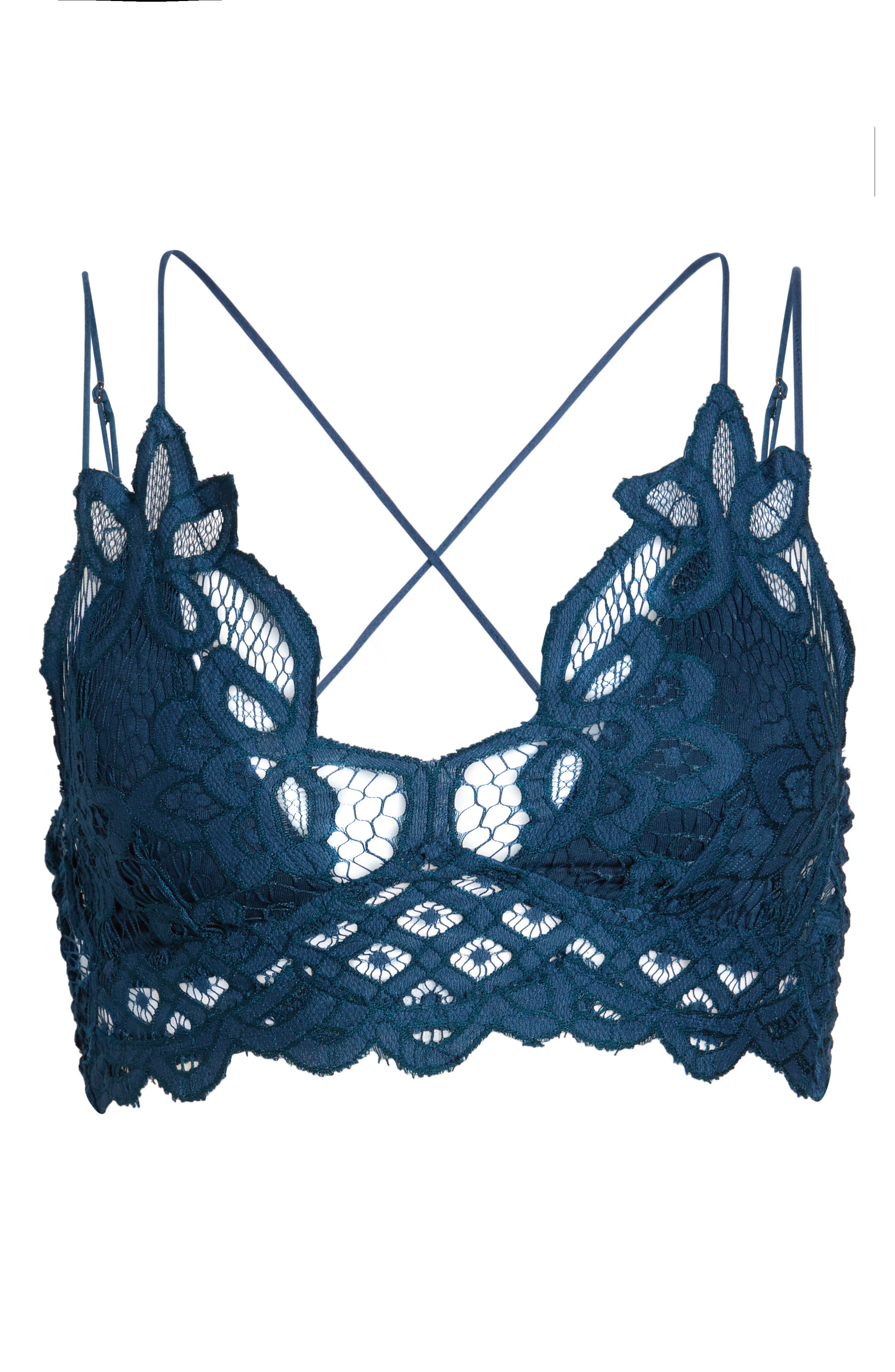  Intimately FP Adella Longline Bralette, Alternate, color, TURQUOISE