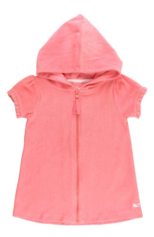 Shop Rufflebutts Terry Cloth Swim Cover-up In Pink