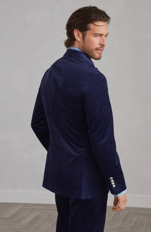 Shop Brunello Cucinelli Uconstructed Blazer In Blue