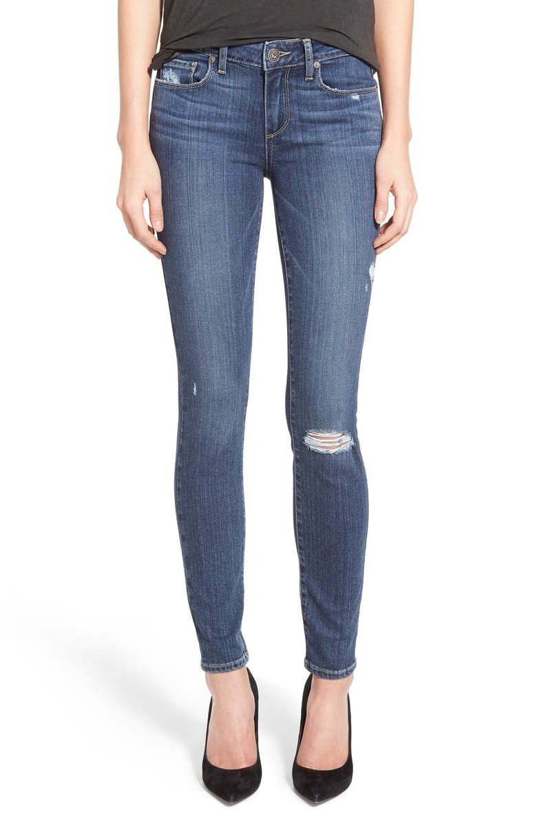 Paige Denim 'Transcend - Verdugo' Ultra Skinny Jeans (Silas Destructed ...