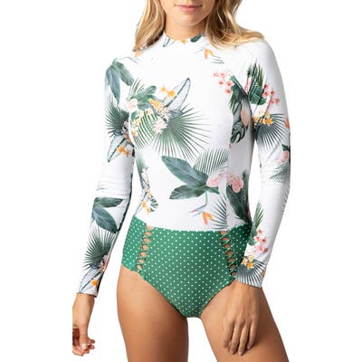 Rip Curl Morning Sky Surfsuit, Green
