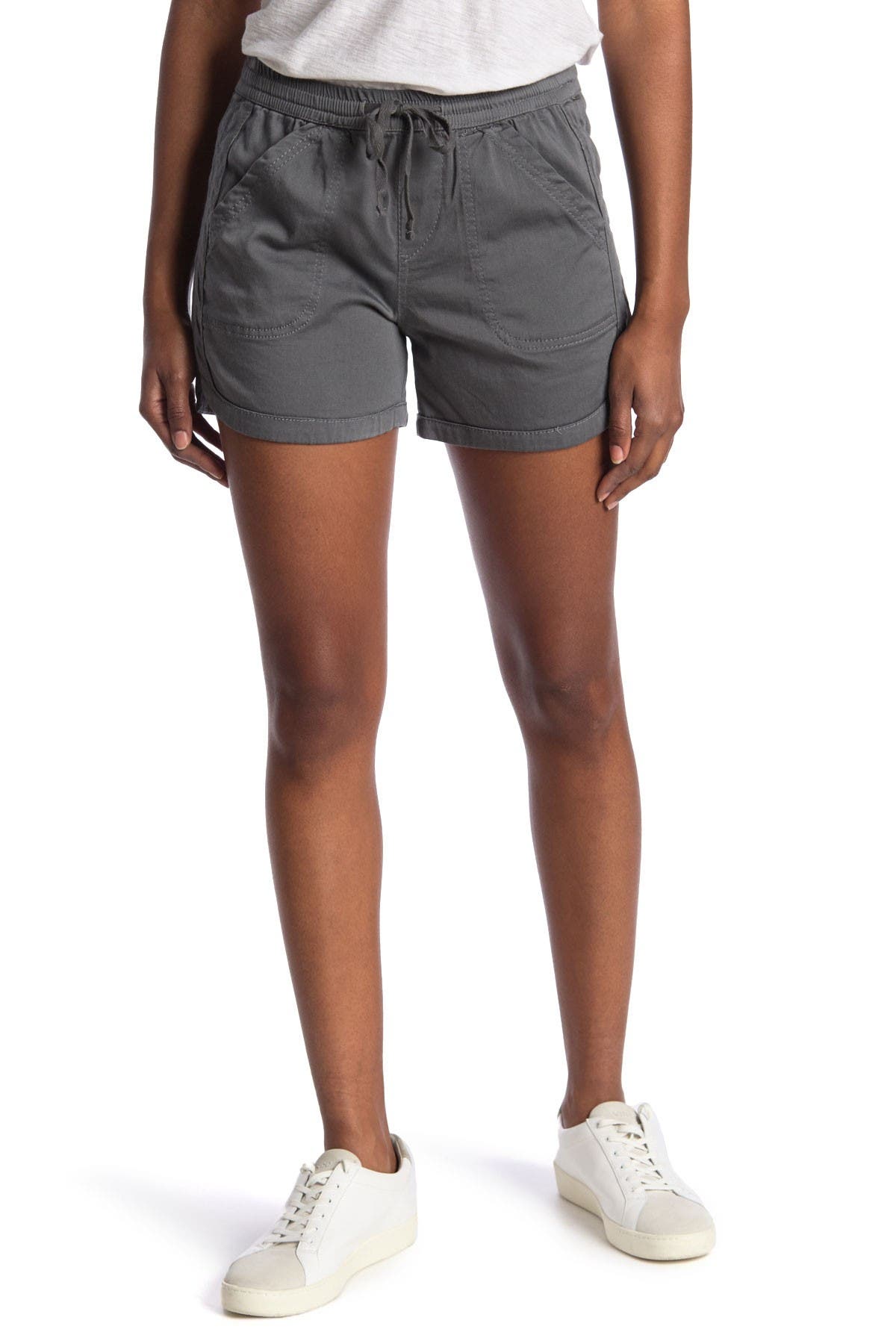 Supplies By Unionbay Marsha Knit Shorts In Light/pastel Grey6