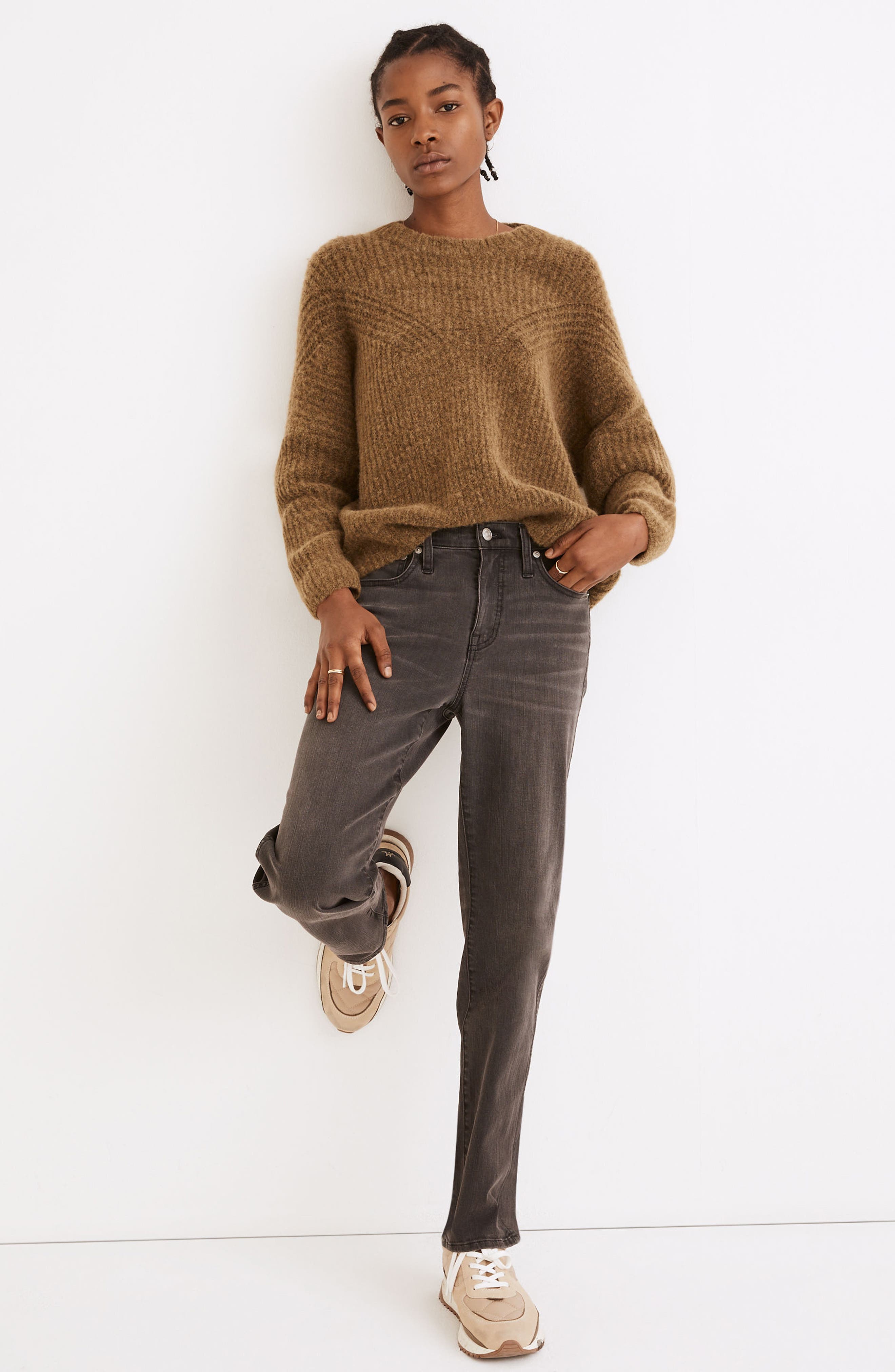 Madewell Belfiore Ribbed Pullover 