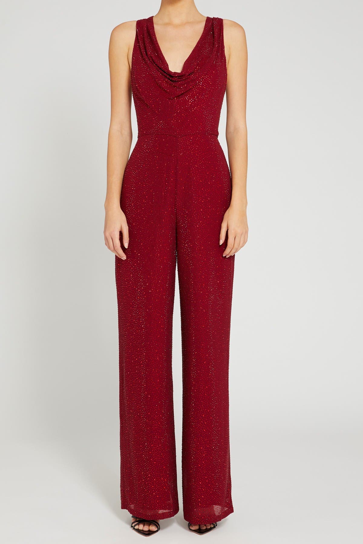 cowl jumpsuit