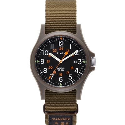 Timex Archive Acadia Nato Strap Watch, 40Mm