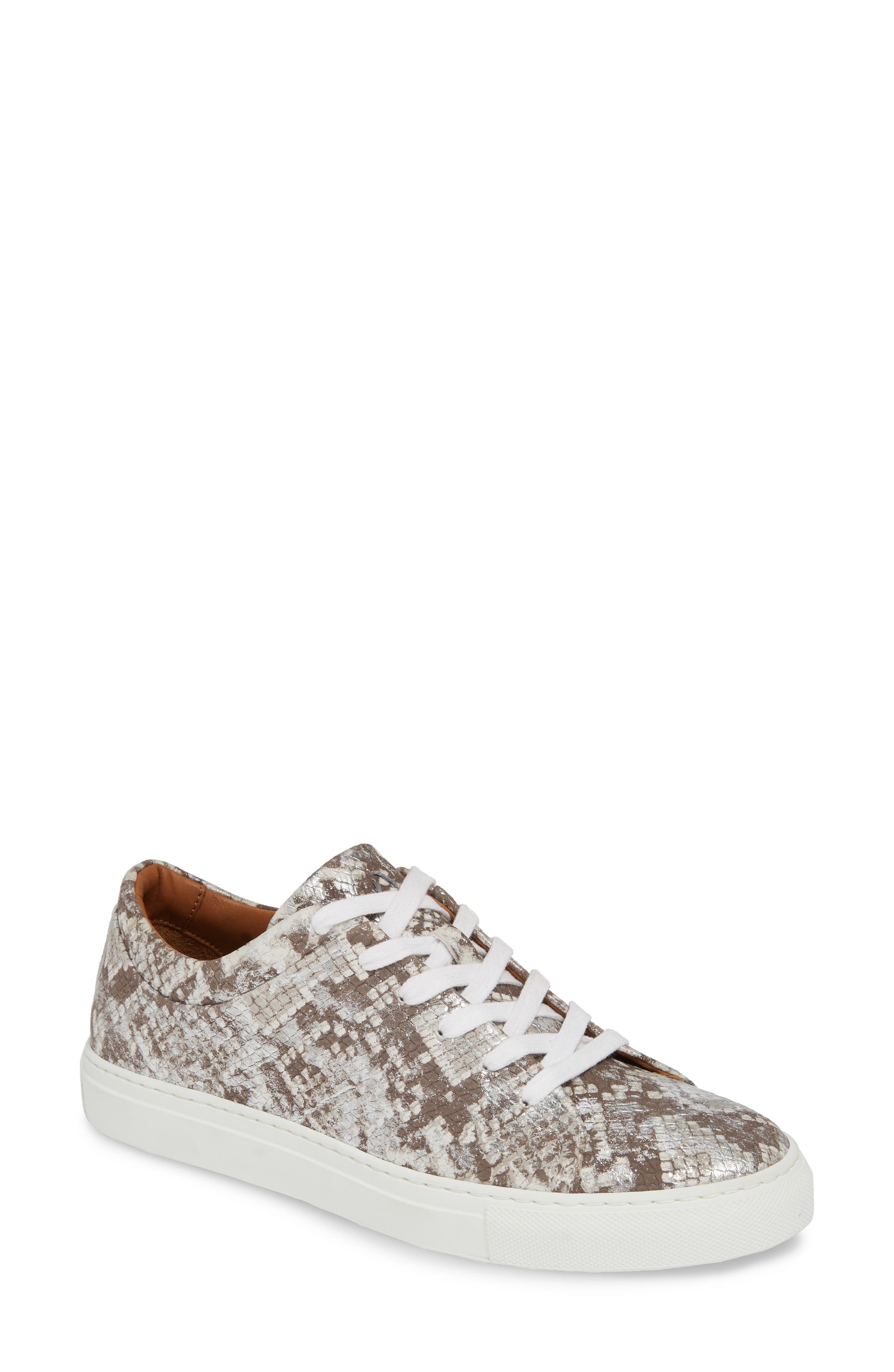 Aquatalia Avery Weatherproof Sneaker- Metallic
