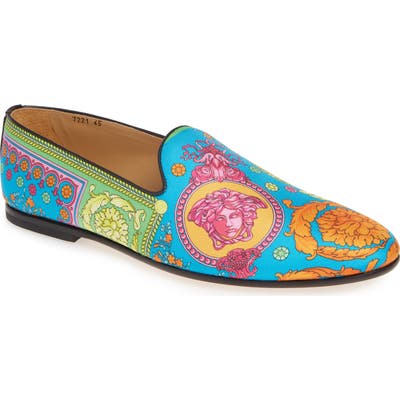 Versace Venetian Loafer, Blue