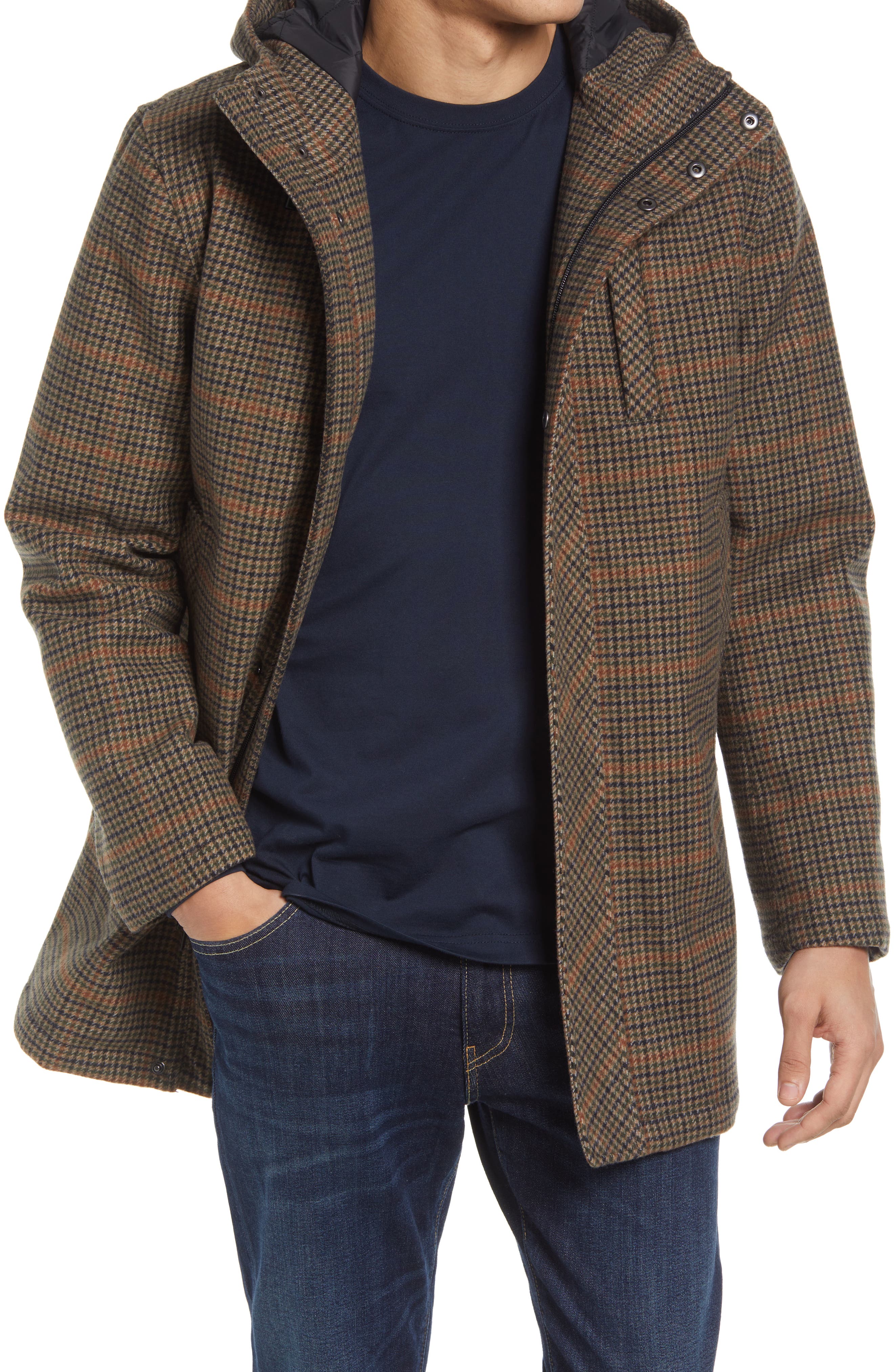 mens pendleton wool coat
