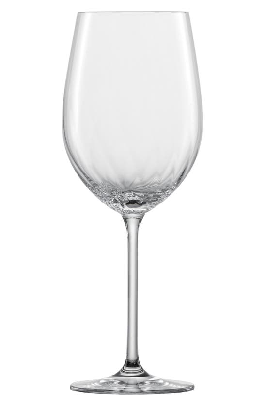 Schott Zwiesel Prizma Set Of 6 Bordeaux Wine Glasses In Clear