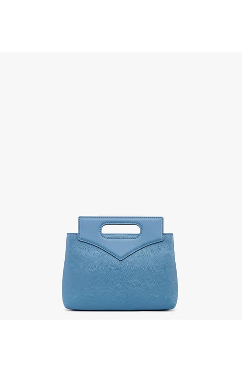 Mcm Soft Diamond Tote In Blue Heaven