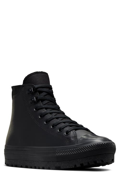 Converse Genchuck Taylor® All Star® City Trek Waterproof High Top Sneaker In Black