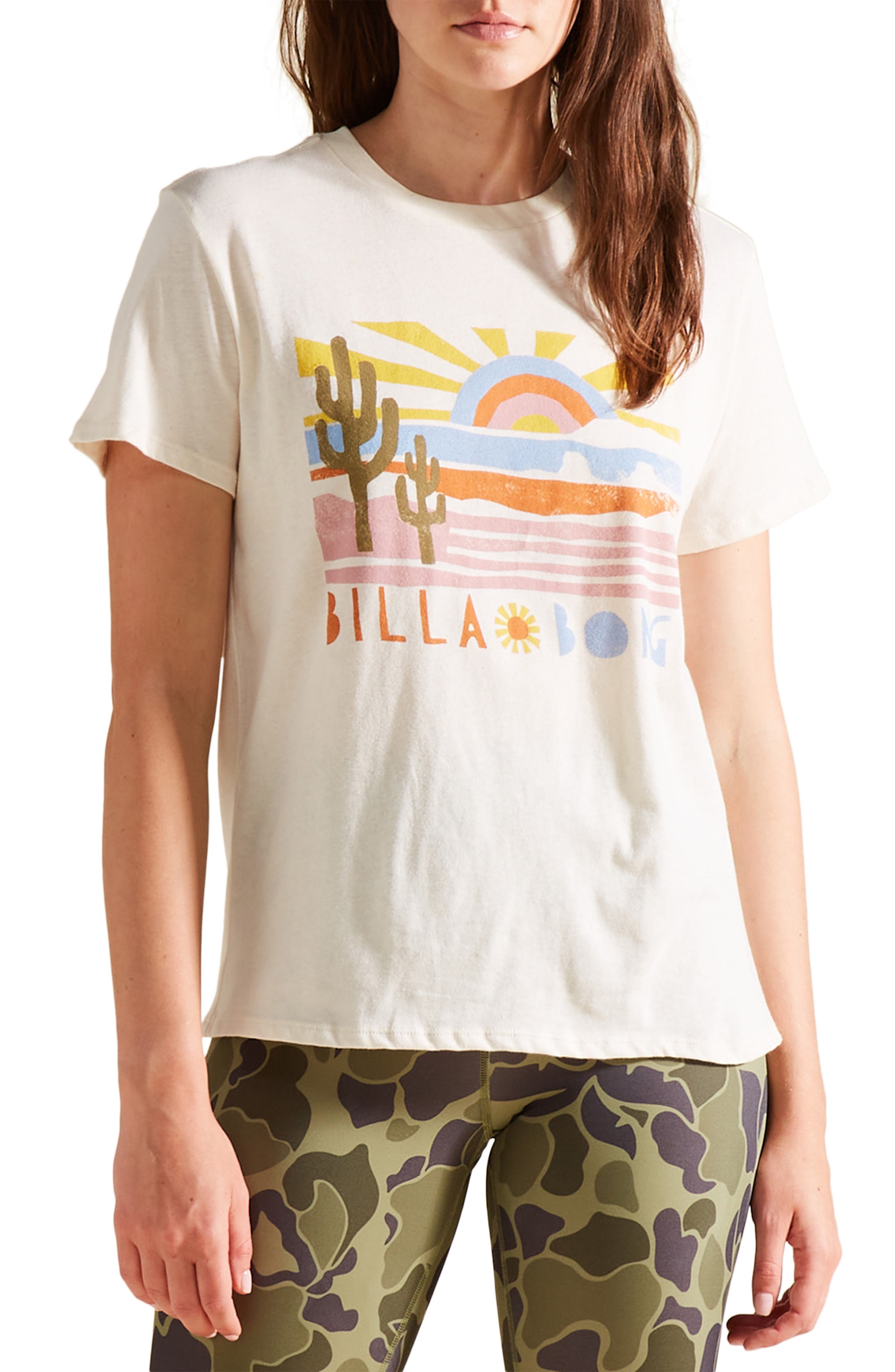 headline graphic tee billabong