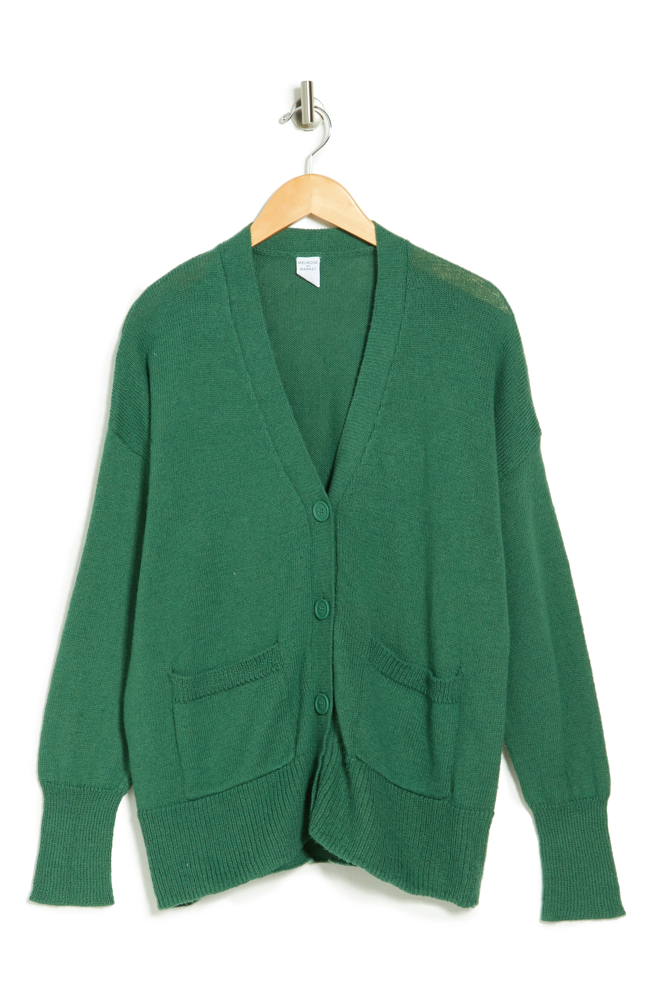 lime green cardigan sweater