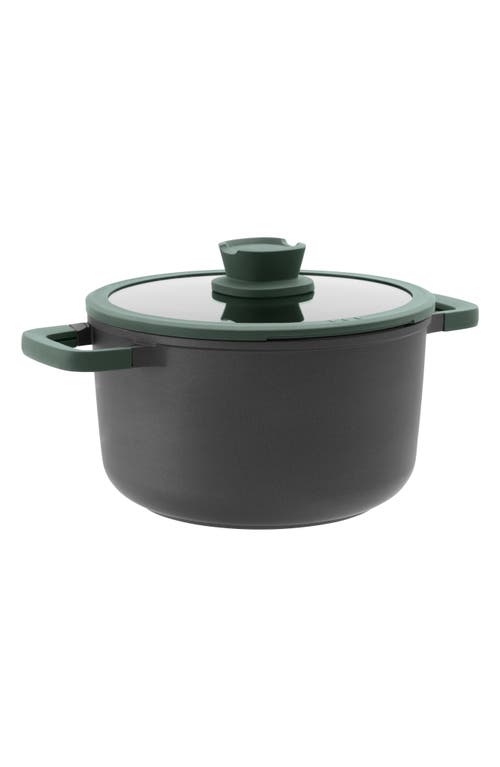 Berghoff Leo Forest Nonstick 5.9-quart Covered Stockpot In Gray