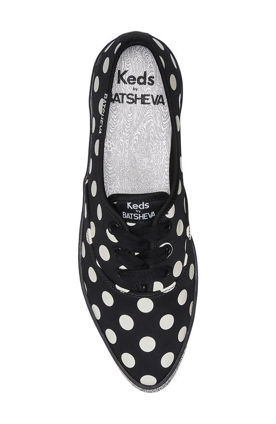 Shop Keds ® Batsheva Platform Sneaker In Black Textil