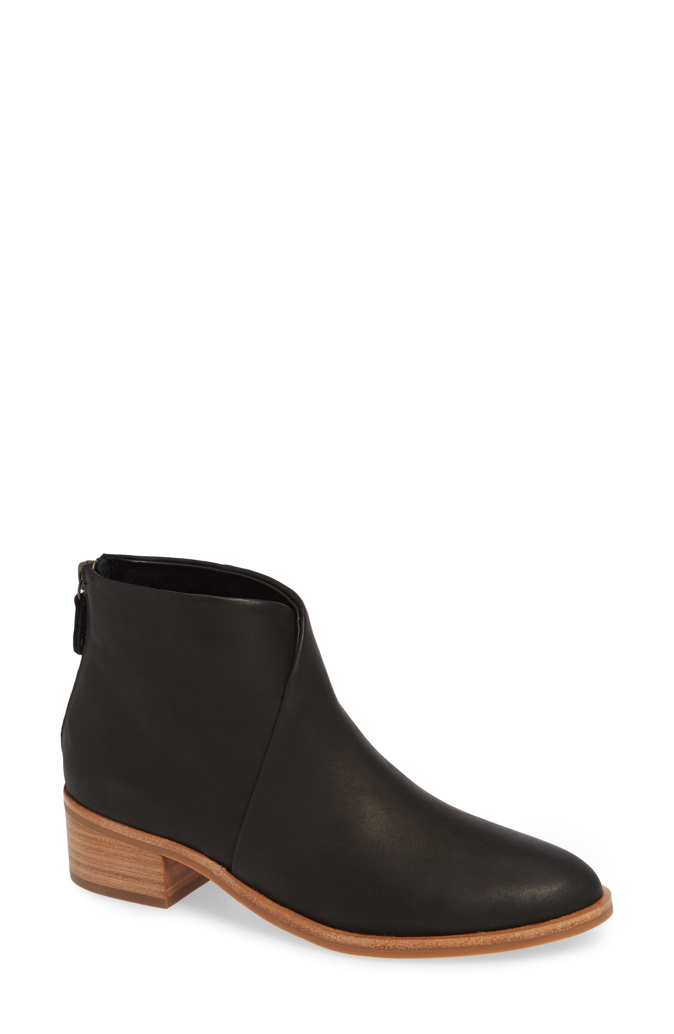 soludos venetian mid heel bootie