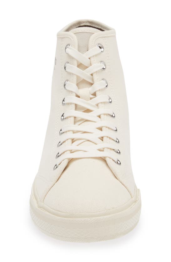 Allsaints Underground Canvas Low Top Sneakers In Off White
