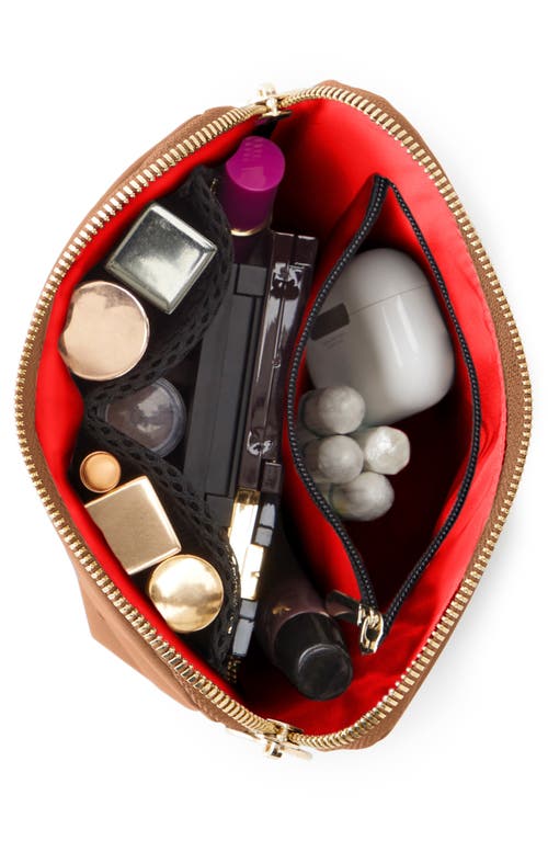 KUSSHI KUSSHI EVERYDAY LEATHER MAKEUP BAG 