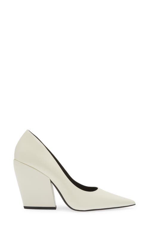 Rebecca Minkoff West Pointed Toe Pump In White