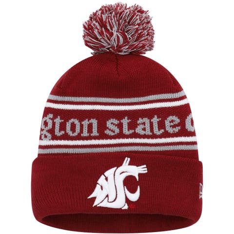 Men's Nike Crimson Washington State Cougars 2023 Sideline Legacy91  Performance Adjustable Hat