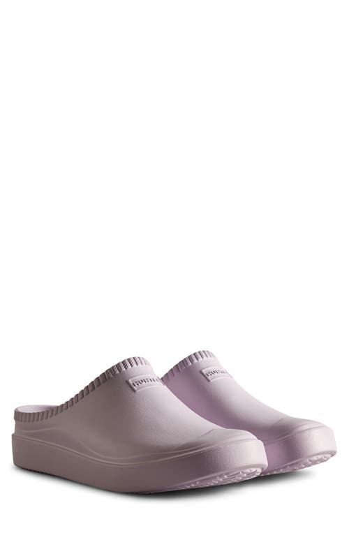 Hunter Gender Inclusive In/Out Bloom Clog in Tempered Mauve