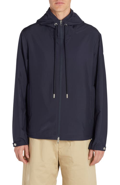 Moncler Atria Hooded Windbreaker Jacket in Navy at Nordstrom, Size 2