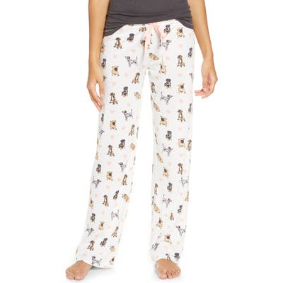 Pj Salvage Polka Dot Pajama Pants, Ivory