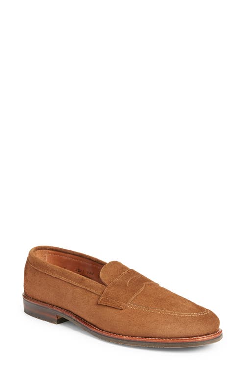 Alden Khrone Suede Loafer in Snuff Suede 