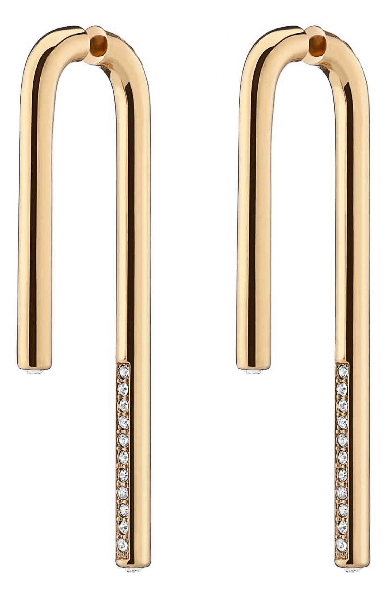 DEMARSON Celeste Linear Drop Earrings Nordstrom